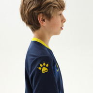 Детская футбольная форма KELME Short-Sleeved Football Suit (Dark Blue/Black) - Детская футбольная форма KELME Short-Sleeved Football Suit (Dark Blue/Black)