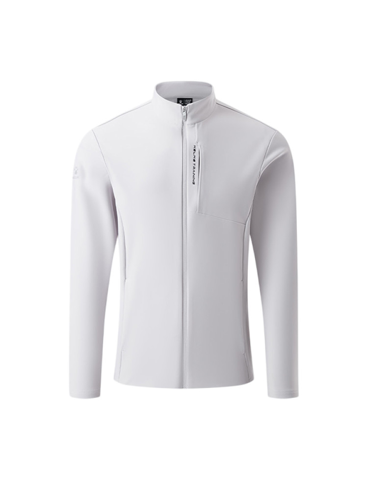Олимпийка KELME Stand-up Collar Knit Cardigan Light Grey