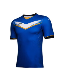 Детская футболка KELME Short Sleeve Football Shirt Kids Blue