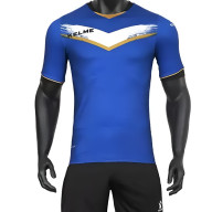 Детская футболка KELME Short Sleeve Football Shirt Kids Blue - Детская футболка KELME Short Sleeve Football Shirt Kids Blue