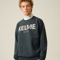 Свитшот KELME Round Neck Sweater Dark Green - Свитшот KELME Round Neck Sweater Dark Green