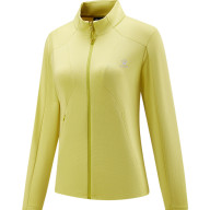 Толстовка KELME Stand-Up Collar Knit Cardigan Yellow - Толстовка KELME Stand-Up Collar Knit Cardigan Yellow