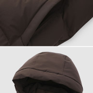 Пуховик KELME Long Down Jacket Brown - Пуховик KELME Long Down Jacket Brown