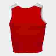 Топ RECORD II Красный-белый - Топ RECORD II Красный-белый