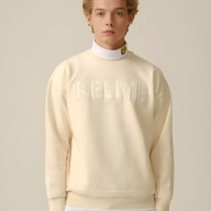 Свитшот KELME Round Neck Sweater Beige - Свитшот KELME Round Neck Sweater Beige