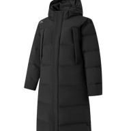 Пуховик KELME Long Down Jacket Black - Пуховик KELME Long Down Jacket Black