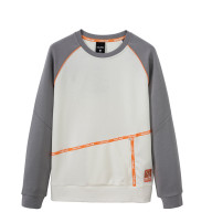 Свитшот KELME Pullover Sweater (White/Grey) - Свитшот KELME Pullover Sweater (White/Grey)