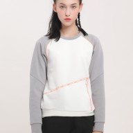 Свитшот KELME Pullover Sweater (White/Grey) - Свитшот KELME Pullover Sweater (White/Grey)