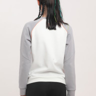 Свитшот KELME Pullover Sweater (White/Grey) - Свитшот KELME Pullover Sweater (White/Grey)