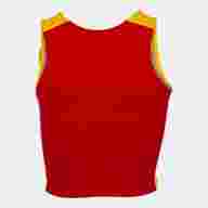 Топ RECORD II Красный-желтый - Топ RECORD II Красный-желтый