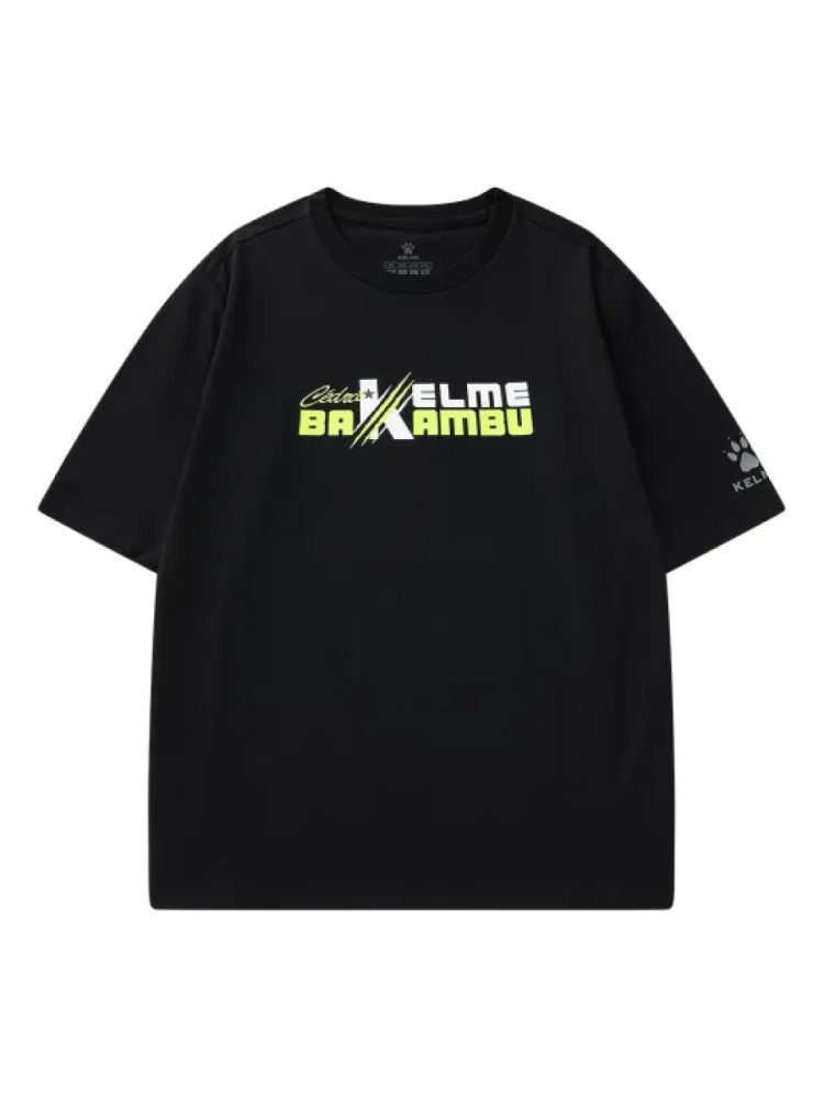 Футболка KELME Crew Neck T-shirt Black