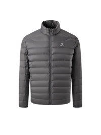 Пуховик KELME Lightweight Stand-up Collar Down Jacket Dark Grey