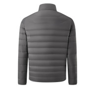 Пуховик KELME Lightweight Stand-up Collar Down Jacket Dark Grey - Пуховик KELME Lightweight Stand-up Collar Down Jacket Dark Grey