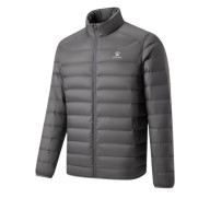 Пуховик KELME Lightweight Stand-up Collar Down Jacket Dark Grey - Пуховик KELME Lightweight Stand-up Collar Down Jacket Dark Grey