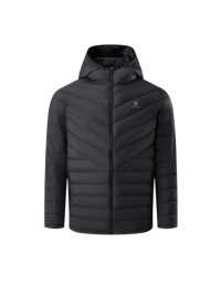 Пуховик KELME Lightweight Hooded Down Jacket Black