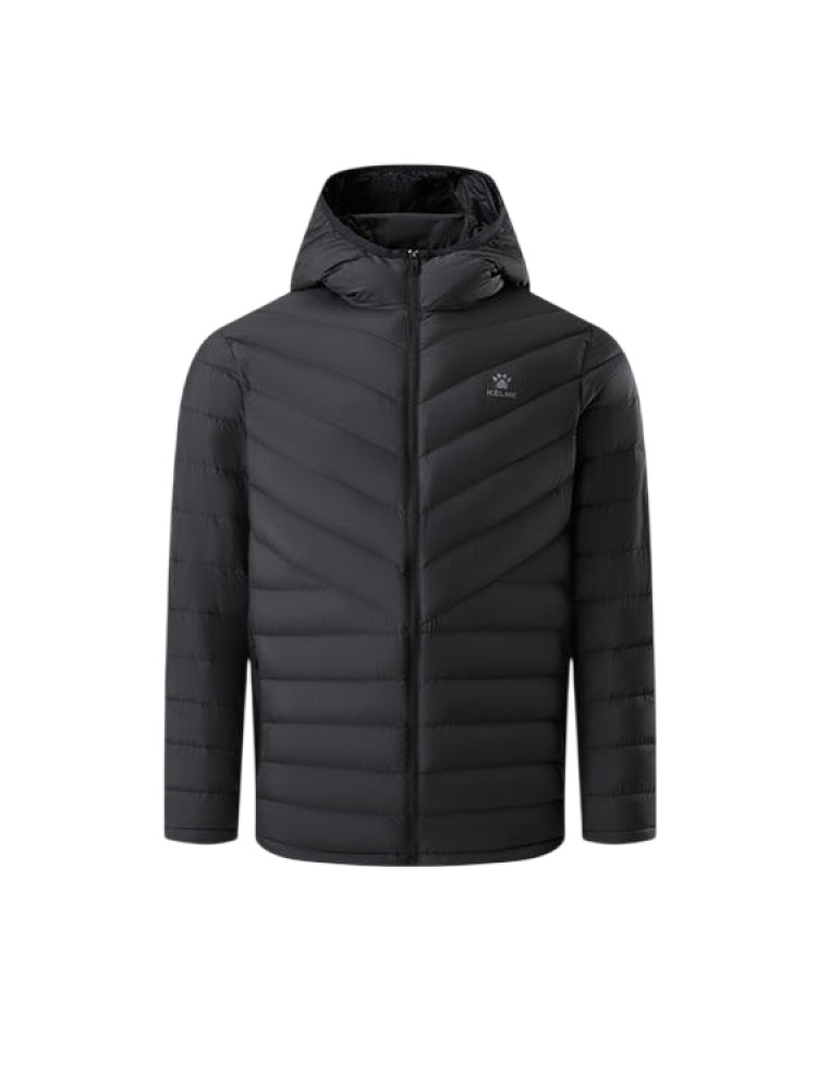 Пуховик KELME Lightweight Hooded Down Jacket Black