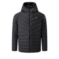 Пуховик KELME Lightweight Hooded Down Jacket Black - Пуховик KELME Lightweight Hooded Down Jacket Black
