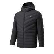 Пуховик KELME Lightweight Hooded Down Jacket Black - Пуховик KELME Lightweight Hooded Down Jacket Black