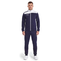 Костюм спорт. муж. MIKASA MT707/MT701-061-XL, р. XL, 100% полиэстер, темносине-белый