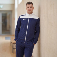 Костюм спорт. муж. MIKASA MT707/MT701-061-XL, р. XL, 100% полиэстер, темносине-белый - Костюм спорт. муж. MIKASA MT707/MT701-061-XL, р. XL, 100% полиэстер, темносине-белый