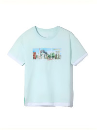 Детская футболка KELME Boys Short Sleeve T-Shirt Mint