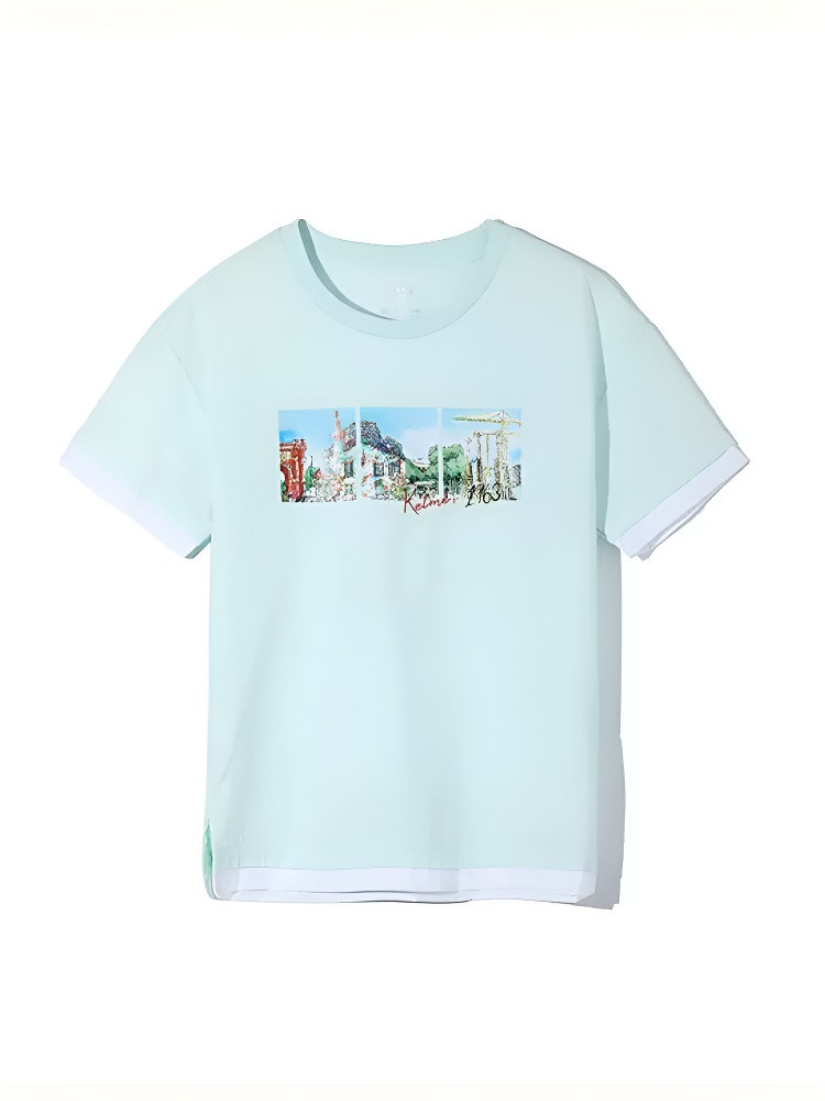 Детская футболка KELME Boys Short Sleeve T-Shirt Mint
