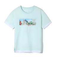 Детская футболка KELME Boys Short Sleeve T-Shirt Mint - Детская футболка KELME Boys Short Sleeve T-Shirt Mint