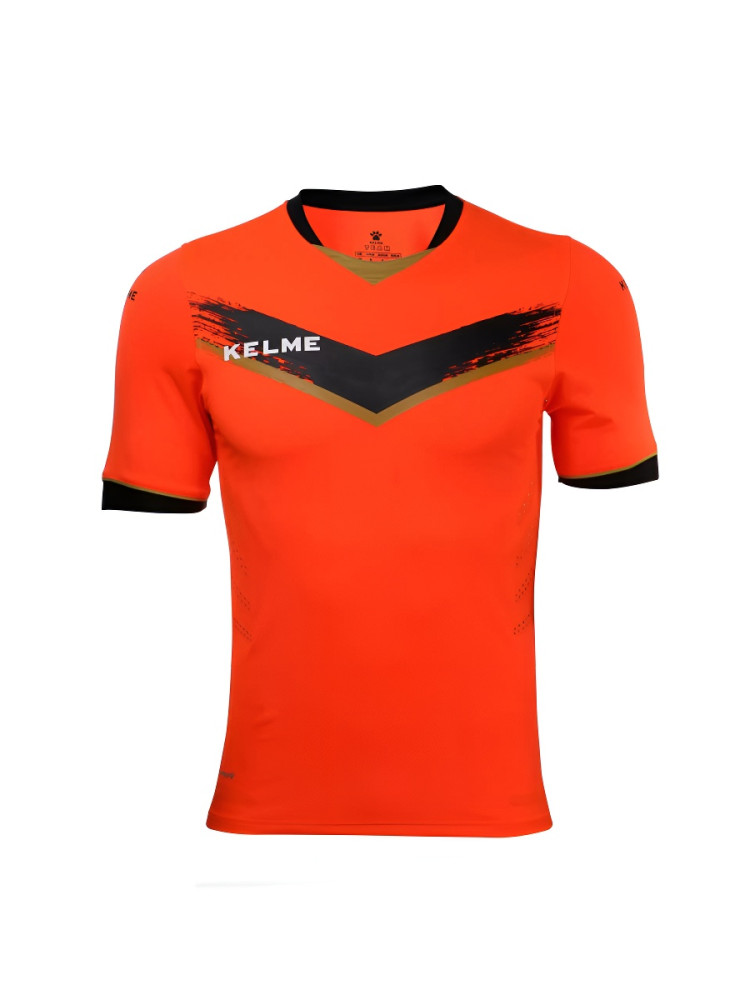 Детская футболка KELME Short Sleeve Football Shirt Kids Orange