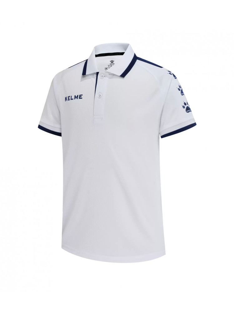 Детская футболка-поло KELME Kids Polo White