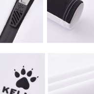 Олимпийка KELME Half-open Long-sleeved T-shirt White - Олимпийка KELME Half-open Long-sleeved T-shirt White