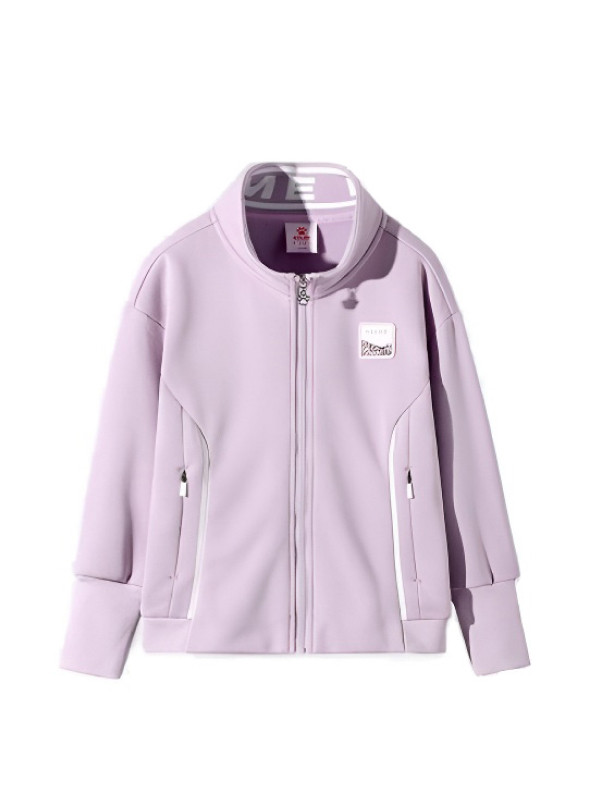 Детская толстовка KELME Girls Cardigan Sweater Light Purple