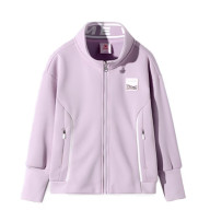 Детская толстовка KELME Girls Cardigan Sweater Light Purple - Детская толстовка KELME Girls Cardigan Sweater Light Purple