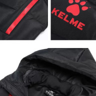 Детский пуховик KELME Children's Long Jacket (Black/Red) - Детский пуховик KELME Children's Long Jacket (Black/Red)