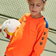 Детский свитшот KELME Training Sweater (Kids) Orange - Детский свитшот KELME Training Sweater (Kids) Orange