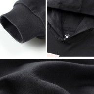 Детское худи KELME Girl's Hooded Sweatshirt Black - Детское худи KELME Girl's Hooded Sweatshirt Black
