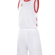 Детская баскетбольная форма KELME Children's Basketball Uniform (White/Red) - Детская баскетбольная форма KELME Children's Basketball Uniform (White/Red)