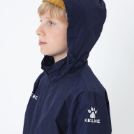 Детская ветровка KELME Children's Raincoat Dark Blue - Детская ветровка KELME Children's Raincoat Dark Blue