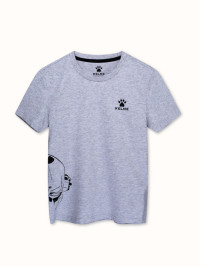 Детская футболка KELME Boys Short Sleeve T-Shirt Grey