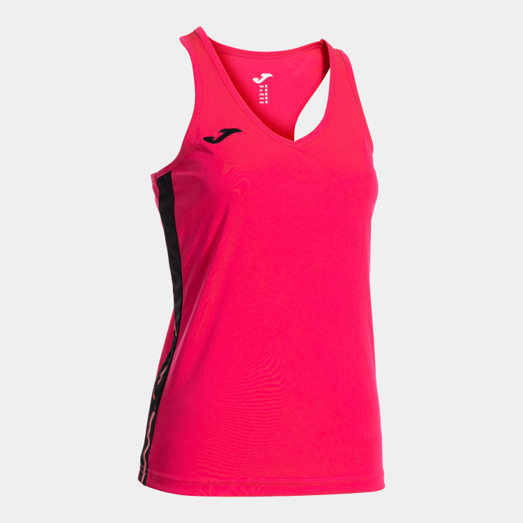 CAMISETA TIRANTES OLIMPIADA FUCSIA  