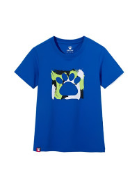 Детская футболка KELME Short Sleeve T-Shirt Kid Blue