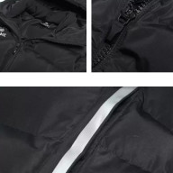 Детский пуховик KELME Children's Long Jacket (Black/White) - Детский пуховик KELME Children's Long Jacket (Black/White)