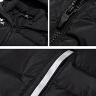 Детский пуховик KELME Children's Long Jacket (Black/White) - Детский пуховик KELME Children's Long Jacket (Black/White)