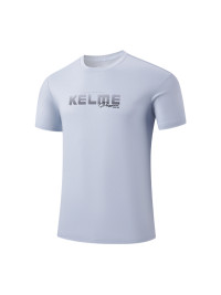 Футболка KELME Crew Neck Short-sleeved T-shirt Blue