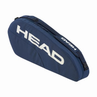 Сумка-чехол HEAD Base Racquet Bag S, 261325-NV, с карманом, на 3 тен.ракетки, темно.синий - Сумка-чехол HEAD Base Racquet Bag S, 261325-NV, с карманом, на 3 тен.ракетки, темно.синий