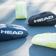 Сумка-чехол HEAD Base Racquet Bag S, 261325-NV, с карманом, на 3 тен.ракетки, темно.синий - Сумка-чехол HEAD Base Racquet Bag S, 261325-NV, с карманом, на 3 тен.ракетки, темно.синий