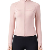 Женская толстовка KELME Stand-Up Collar Knit Cardigan Apricot Pink - Женская толстовка KELME Stand-Up Collar Knit Cardigan Apricot Pink