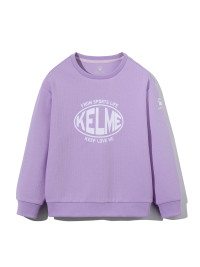 Детский свитшот KELME Round Neck Sweater Violet