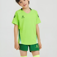 Детская футбольная форма KELME Short-Sleeved Football Suit (Light Green/Green) - Детская футбольная форма KELME Short-Sleeved Football Suit (Light Green/Green)