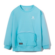 Детский свитшот KELME Round Neck Sweater Light Blue - Детский свитшот KELME Round Neck Sweater Light Blue