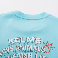 Детский свитшот KELME Round Neck Sweater Light Blue - Детский свитшот KELME Round Neck Sweater Light Blue